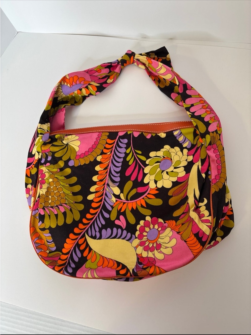 Kate Spade New York Psychedelic Floral Shoulder Hobo Bag